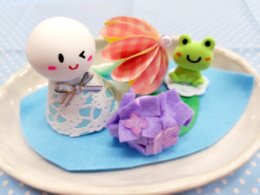 てるてる坊主を作ろう!